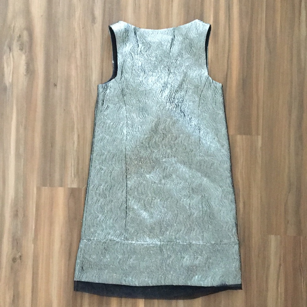 Silver shift dress - Picture 4 of 4